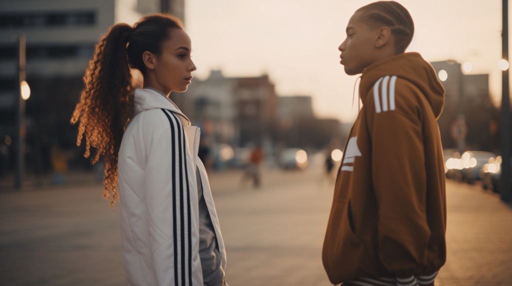 Street style face-off: golden hour fashion shoot