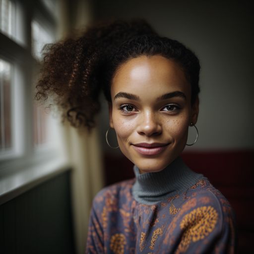 Smiling teenage girl: a joyful portrait
