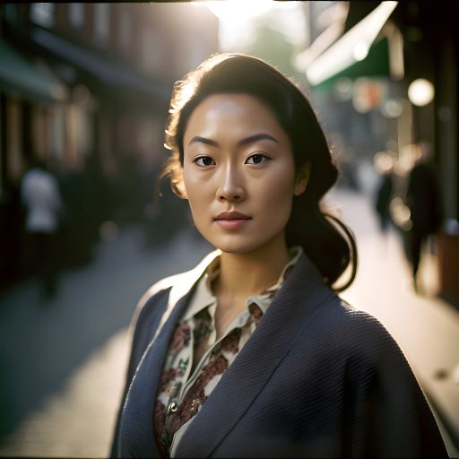 Japanese Entrepreneur on the Street: A Portrait