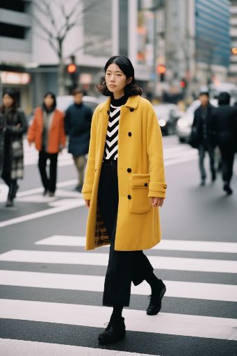 Street portrait in Tokyo