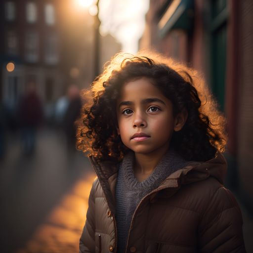 Street Portrait of a Kid